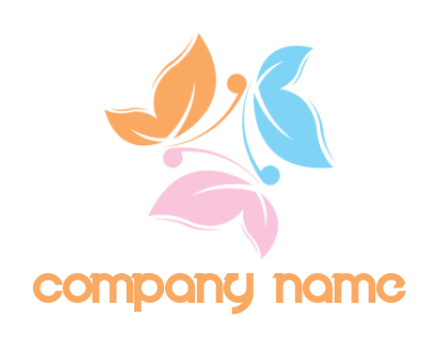 make a pet logo butterfly icon