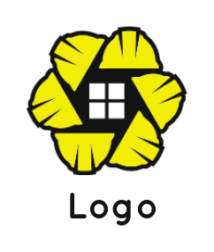 create a construction logo construction helmets in line art with window 