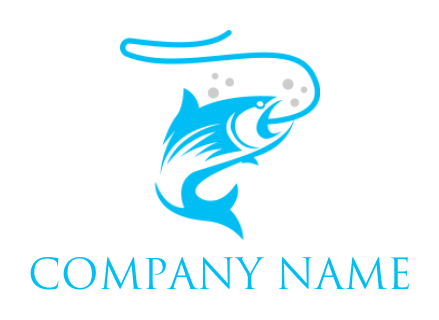 restaurant logo image fish in rod