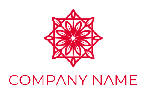 make a spa logo of abstract flower mandala - logodesign.net