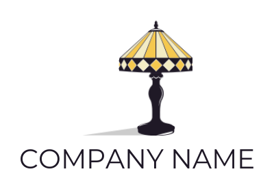 home improvement logo classic lamp and lampshade