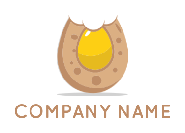 food logo image cookie and egg