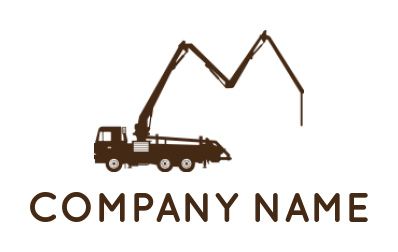 construction logo image drilling truck - logodesign.net
