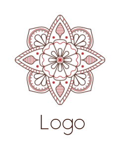 arts logo maker mandala motifs