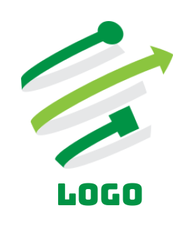 create a internet logo USB sign, globe and arrow