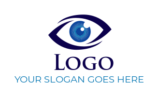 make a medical logo eye incorporated with swoosh - logodesign.net