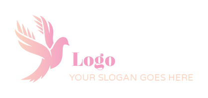 create a pet logo doves birds forming hands - logodesign.net