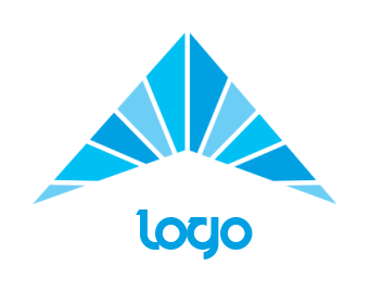create a marketing logo of an abstract Boomerang