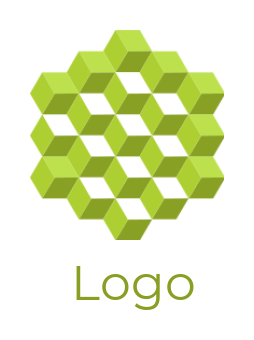 employment logo symbol abstract cubes - logodesign.net