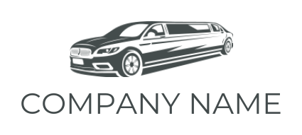auto shop logo maker limousine car