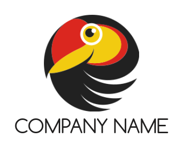 pet logo icon cartoon toucan head - logodesign.net