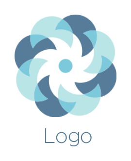 create a spa logo crescent pattern mandala - logodesign.net