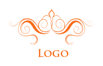 beauty logo template elegant ornamental design