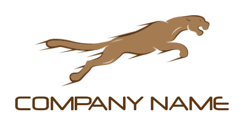 animal logo image fast moving jaguar - logodesign.net
