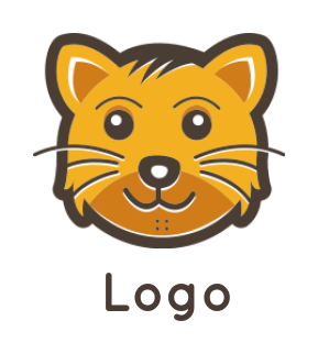 make a pet logo line style cat animal and pet - logodesign.net