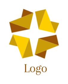 Design a consulting logo of origami star - logodesign.net