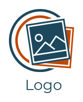 photography logo photos on line circles