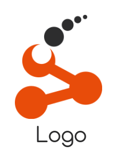 make an IT logo share point with dots - logodesign.net