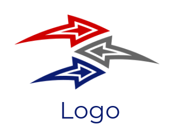 make a logistics logo speedy abstract arrows - logodesign.net