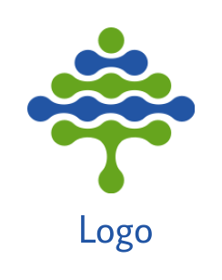 marketing logo image tree in shape of arrow - logodesign.net