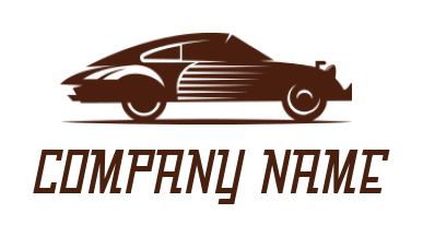generate an auto logo icon vintage classic car