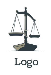 create a law firm logo vintage scale for attorneys and law firms