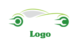 design an auto logo wrench car - logodesign.net