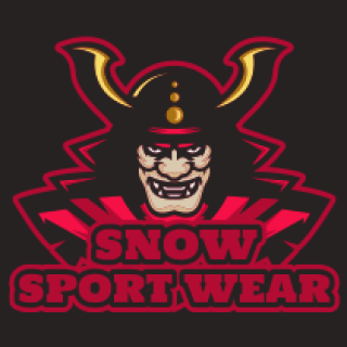 games logo evil samurai mascot