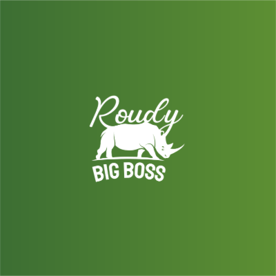 negative space rhinoceros 