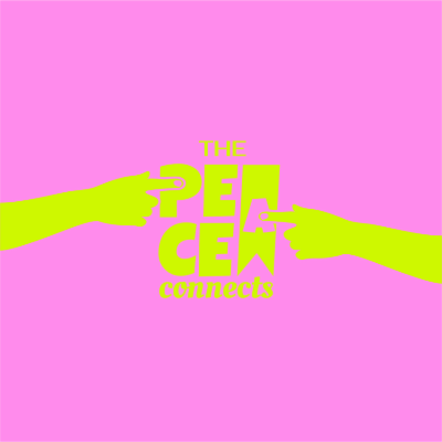 two hands on alphabets text design