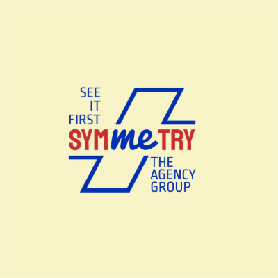 creative text design in cross shape