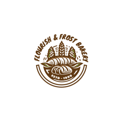 breads wheat stalks illustration