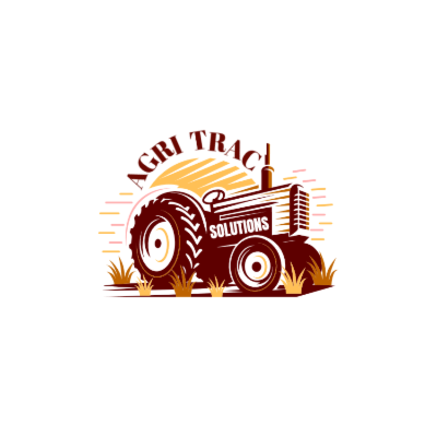 illustrative tractor on grass