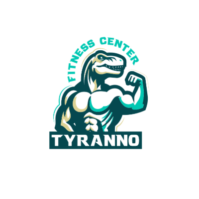 dinosaur flexing muscle