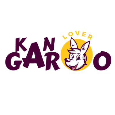 cute joey head in circle and text