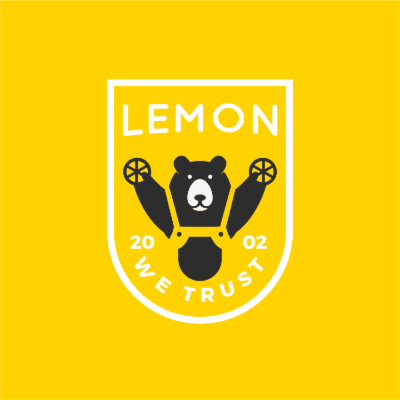 cute bear holding wheels in U shape