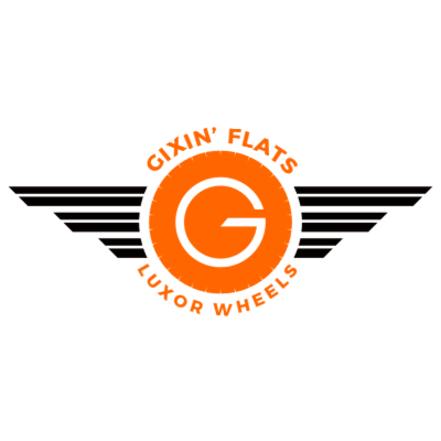 abstract wings and G in circle