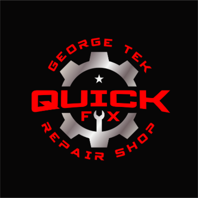 gear symbol in circular text