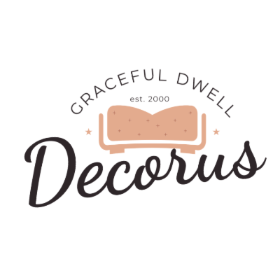 creative typography around sofa