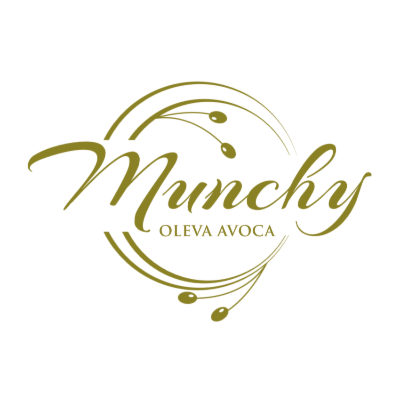 whimsical olive branch and text