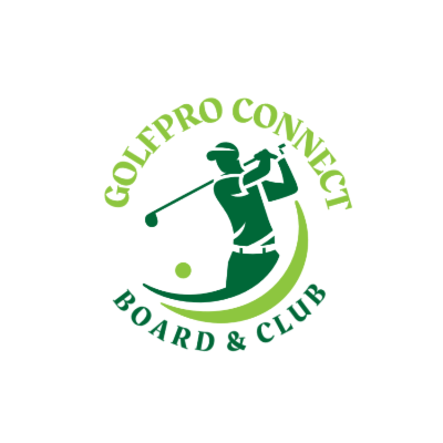 golfer silhouette hitting ball