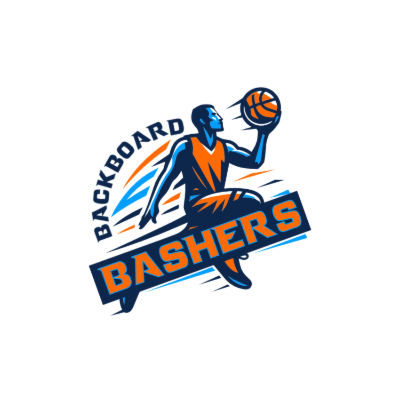 basketball athlete jumping with ball