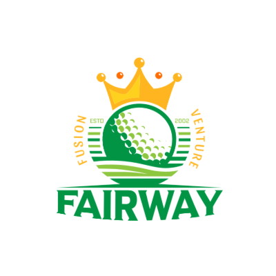 golf ball with crown on wavy lines