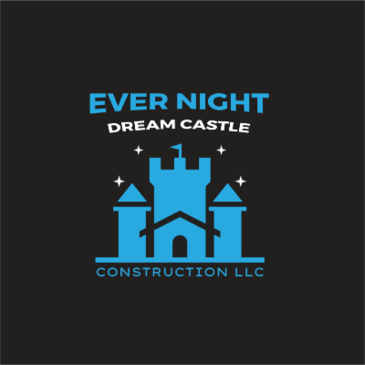 castle with twinkling stars