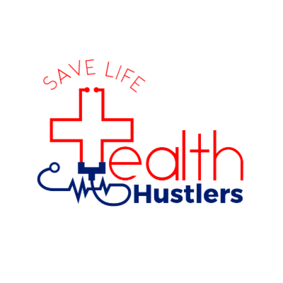 stethoscope forming ECG line with cross