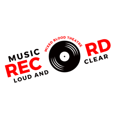 music record in middle of text