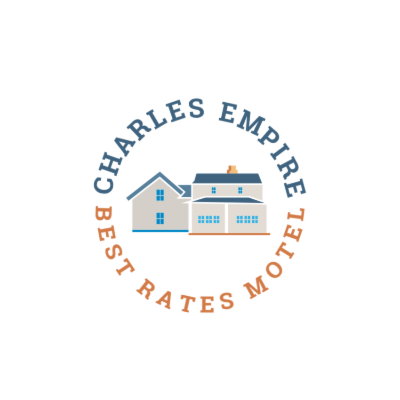 villas in circular text real estate logo