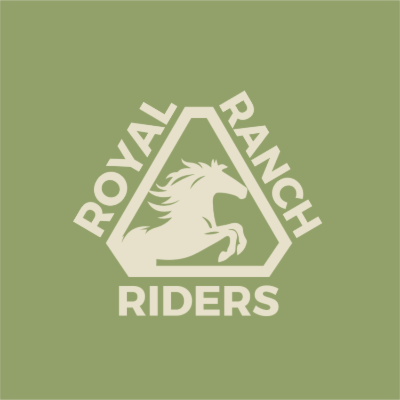 silhouette of horse in diamond shape