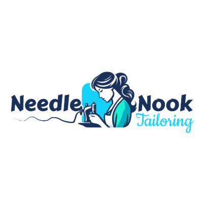 woman side profile sewing on old style machine