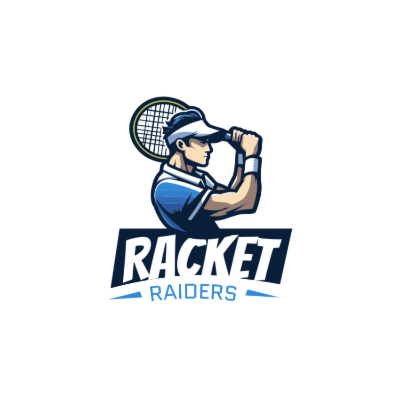 male tennis player holding racquet